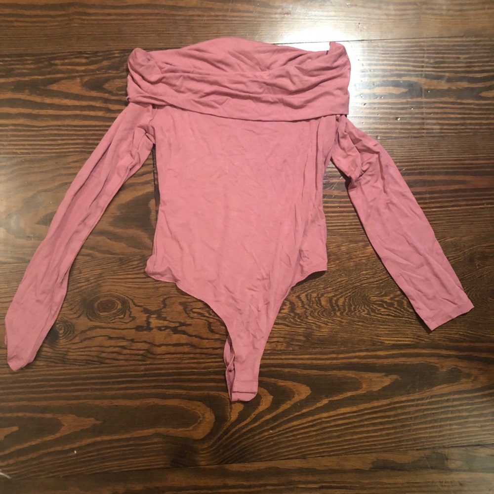 ASOS Long Sleeve Off Shoulder Body